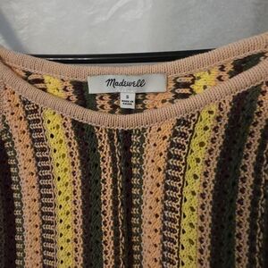 Madewell Colorful Knit Sweater